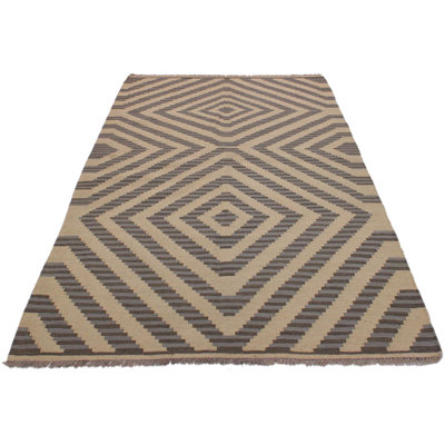 Purab Wool Geometric Indoor Rug