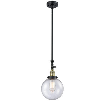 Luminaire suspendu sphère 1 lumière Zarmayr