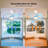 Soraya 22 in. Indoor Ceiling Fan with Dimmable Integrated LED and Remote Control-820131339-820131342