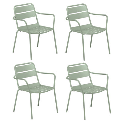 Kapri Armchair - Powder-Coated Aluminum Frame