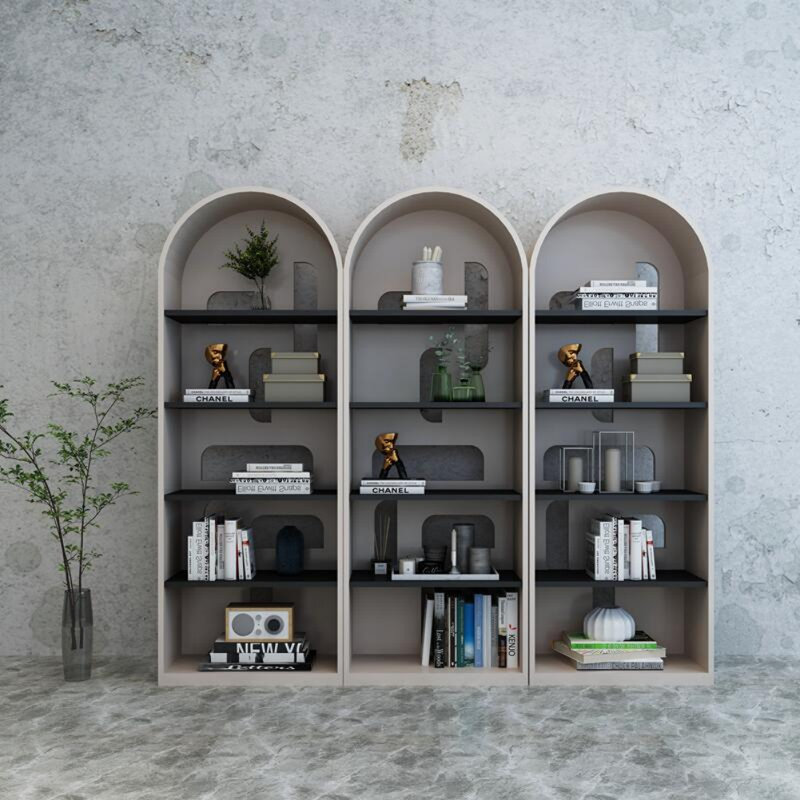 Vitrine moderne et simple, Kaki