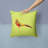 Pheasant Check Outdoor Throw Pillow-23813780-48711031