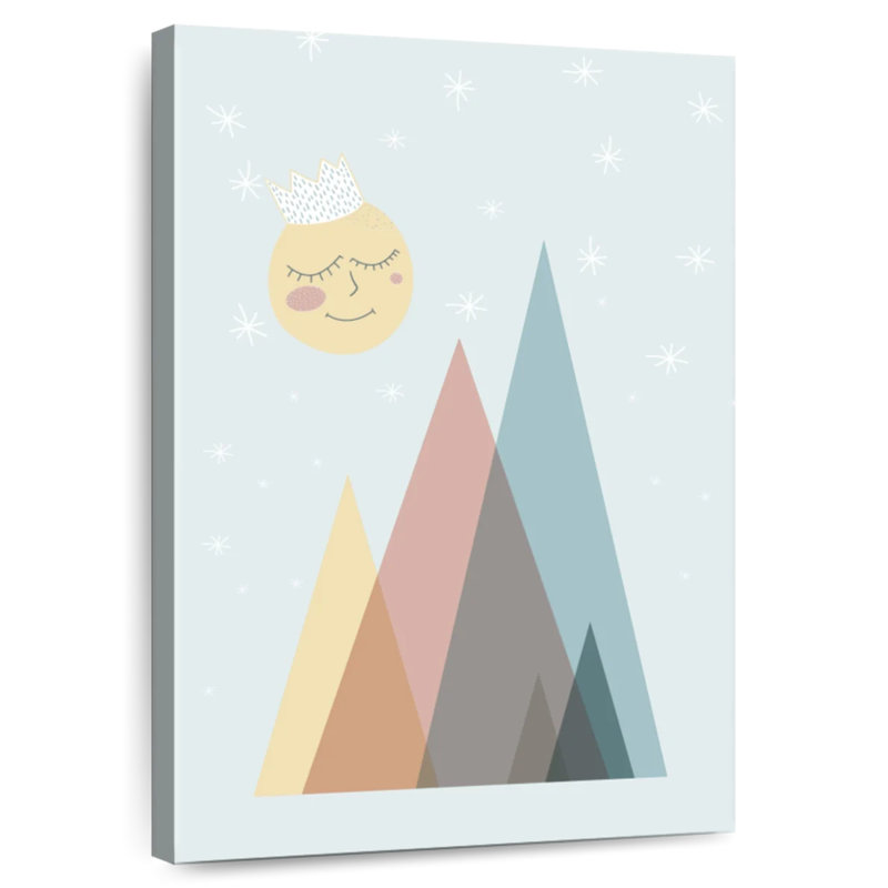 Avery Pastel Scandi Nursery I, H 48 po x l 32 po