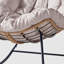 Chaise berçante intérieure / extérieure à revêtement en E avec revêtement Papasan-1937431464