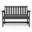 Banc d'extérieur en PEHD Genivieve-1470580995