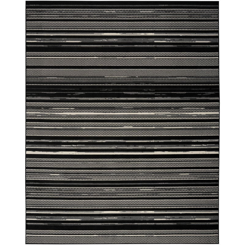 Cynequa Abstract Indoor Rug, Rectangle 7'10" x 9'10"