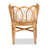 Lachance 24.5" W Rattan Barrel Chair