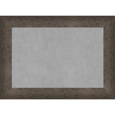 Tableau magnétique encadré bronze tacheté clair