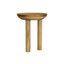 Table d'appoint à 3 pieds en bois de manguier Ebern Designs-1276445188