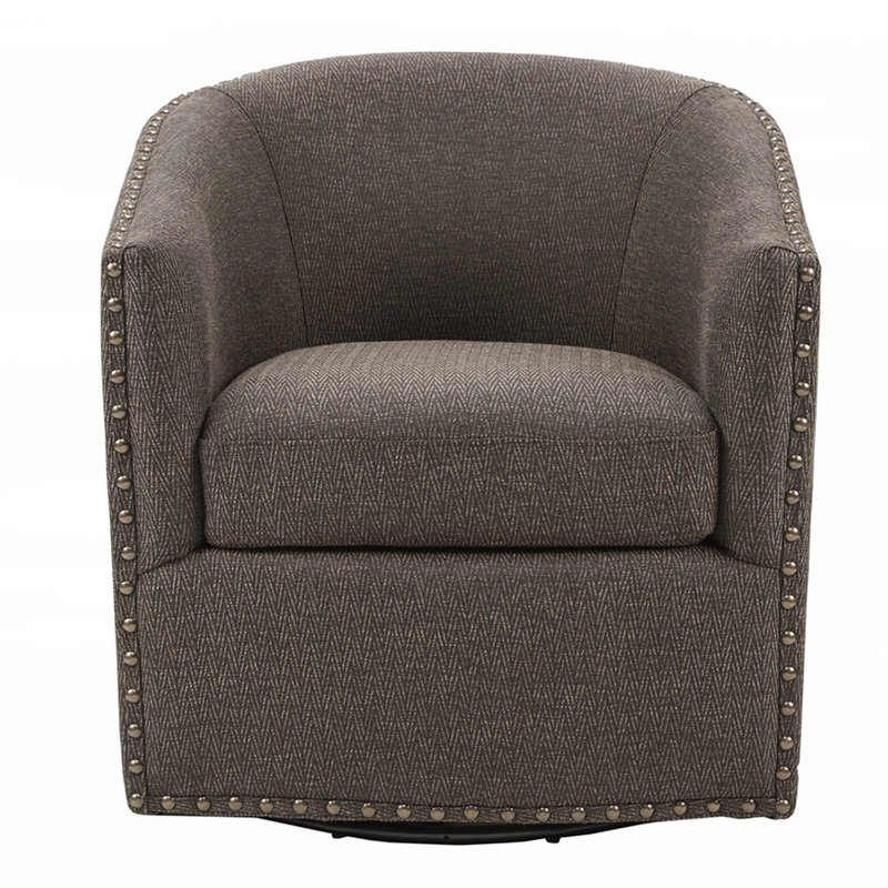 Chaise pivotante Tyler, Chocolat