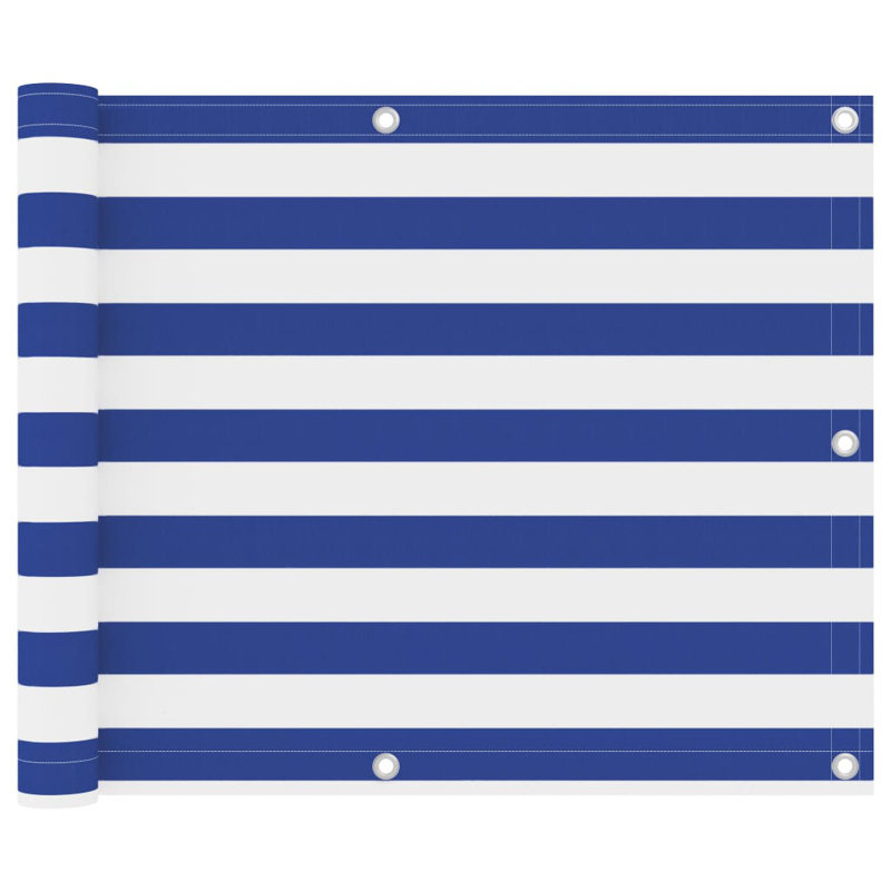 Fluharty 0.75m x 6m Rectangular Shade Sail, Blue