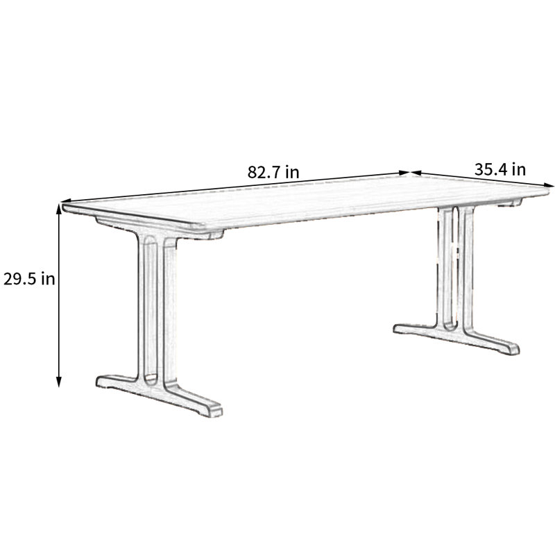 Lizbella, 29.5"H x 82.7"L x 35.4"W