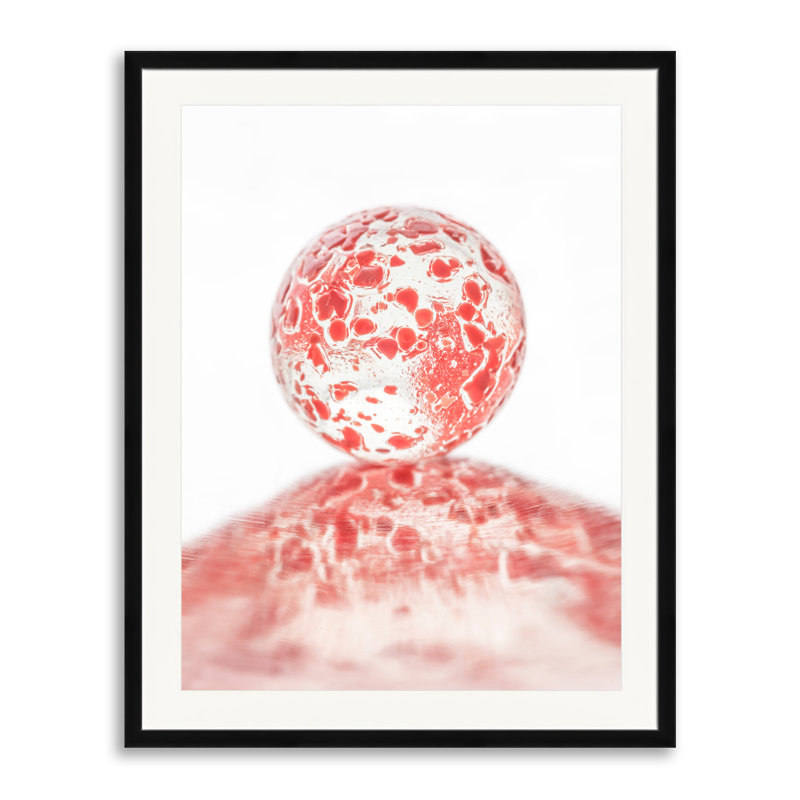 Marbre de Philippe Moisoux - photographie, H 31,25 po x l 25,25 po, Papier avec cadre noir