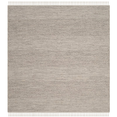 Bester Hand Woven Cotton Geometric Rug