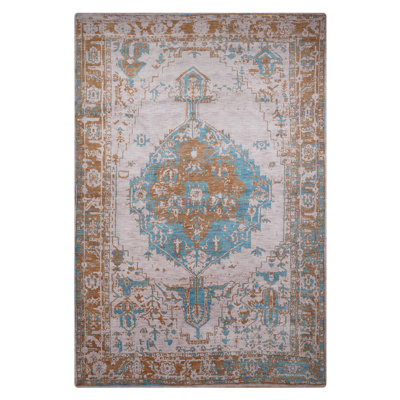 Hand Knotted Loom Wool Eco-Friendly Area Rugs  - 8' x 10', Rectangle, Beige Gold Color, Oriental Design, High Pile Thick Handmade Anti Skid Area Rugs for Living Room, Bed Room