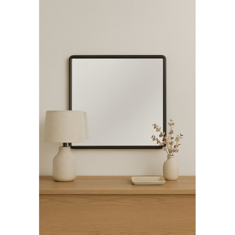Petit miroir - poivre, Noir