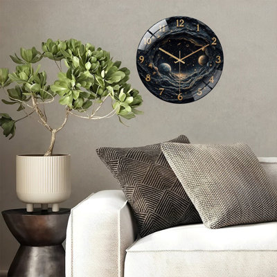 Horloge murale cosmique 12 po