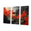 Rouge et or feu de marbre III - art mural abstrait-1636311553-1636311558