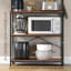 Fechteler 80cm Steel Standard Baker's Rack with Microwave Compatibility-1594176957-1549607050