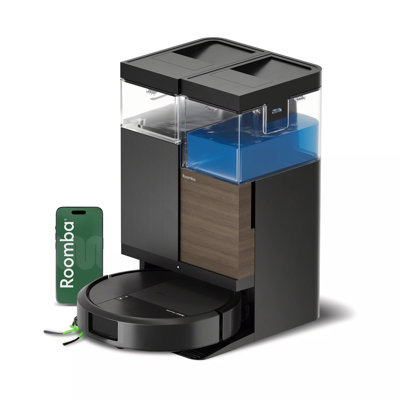 Roomba Plus 575 Robot Aspirateur et Vadrouille + Station de lavage automatique