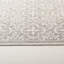 Tapis ivoire / gris touffeté à la main Damask-95179633