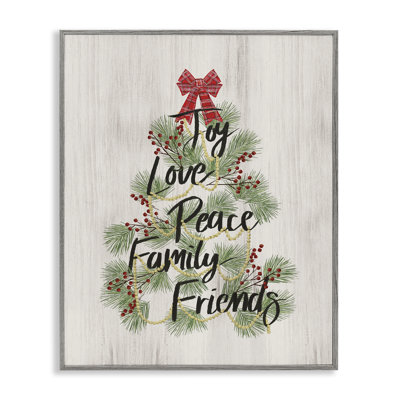 «Family Friends Christmas Tree», estampe numérique par Dogwood