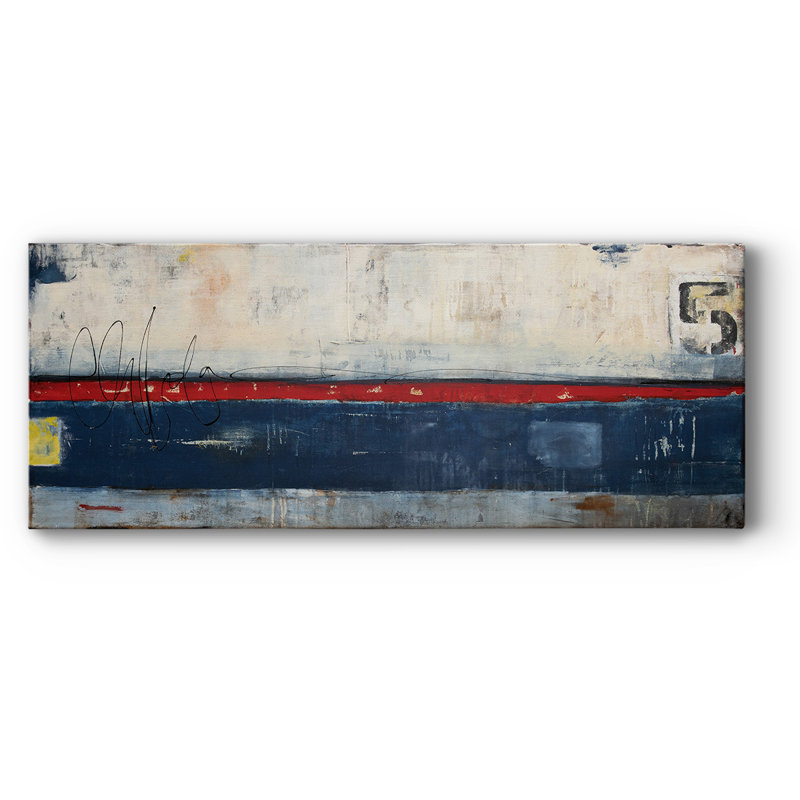 Quai 5 sur toile, H 24 po x l 60 po x P 1,5 po