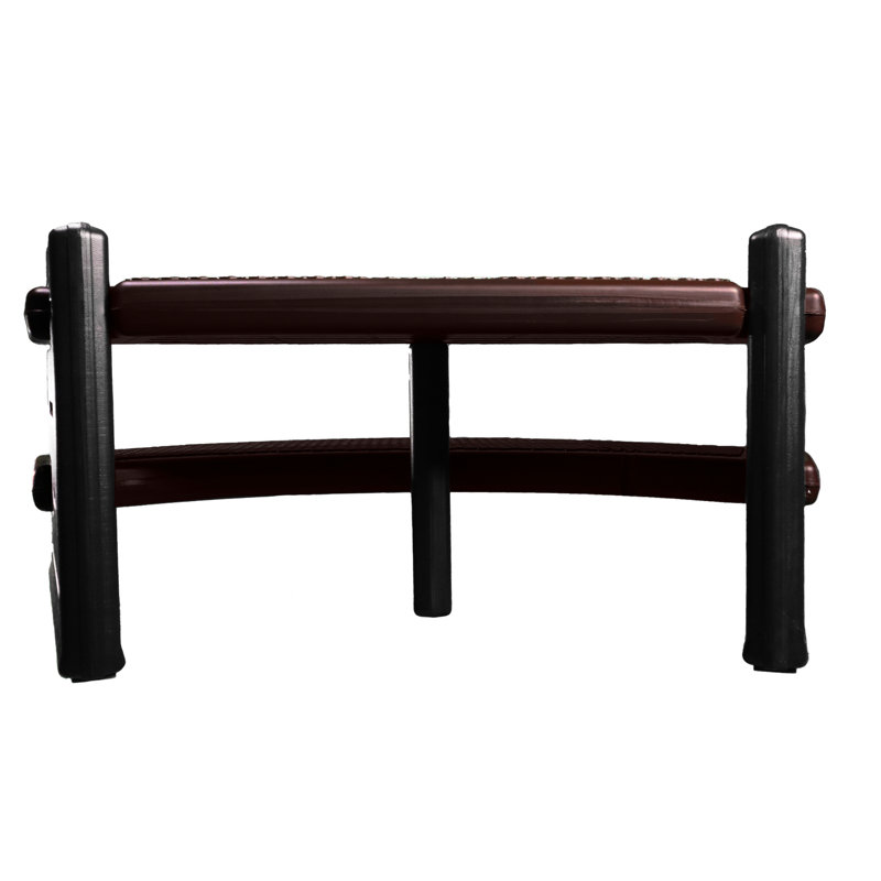 40-Inch Coffee Plastic Spa Step with Oversized Treads