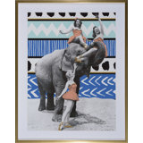 Retro Babes 3 Print by MOD Collection