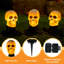 3 pièces d'Halloween squelettes illuminés