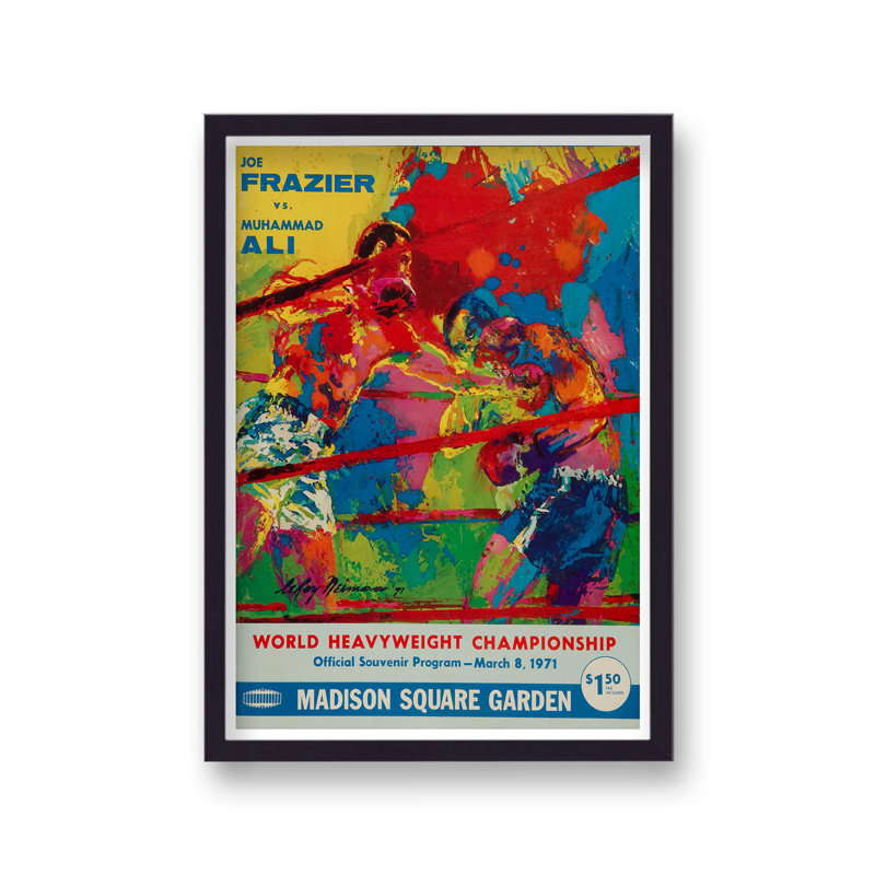Frazier Ali Madison Square Garden Leroy Neiman - Single Picture Frame Print