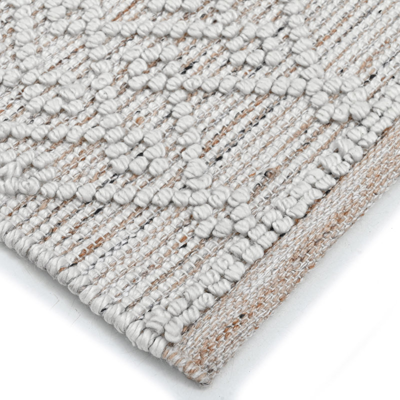 Global Recycled Standard Pearly Hand-Woven Loop Pile Recycled Rug Pecan Brown, Rectangle 5' x 8'