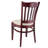 Darlington 20'' H Faux Leather Upholstered Beech Side Chair-22375477-22375478