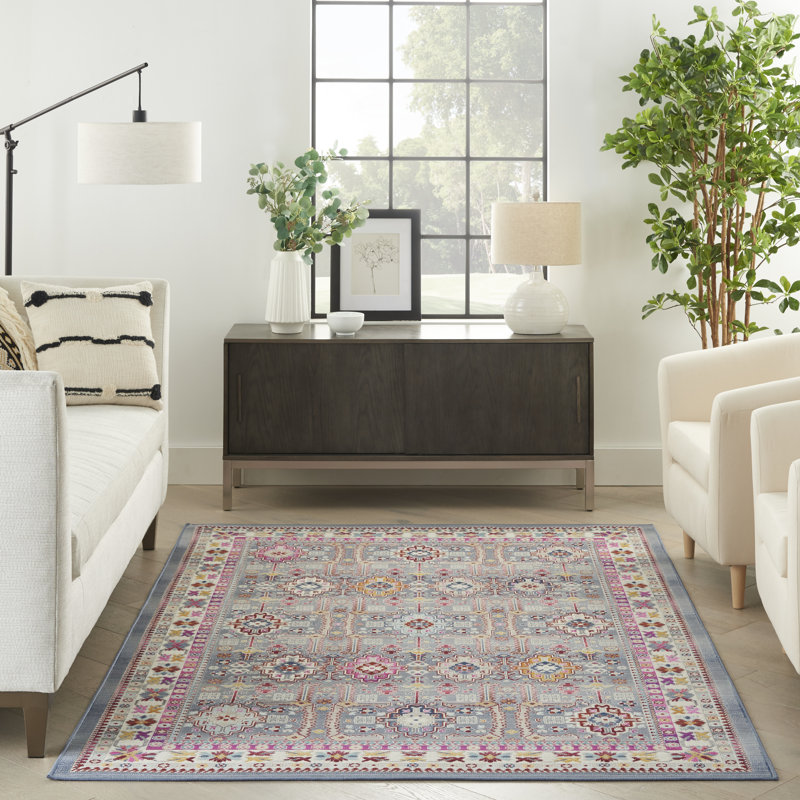 Oldham Ikat Area Rug, Rectangle 2.30 x 3cm