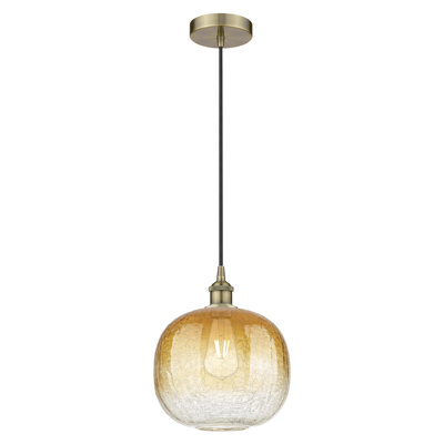 Edison - Ameliya - 1 Light 11" Cord Hung Mini Pendant