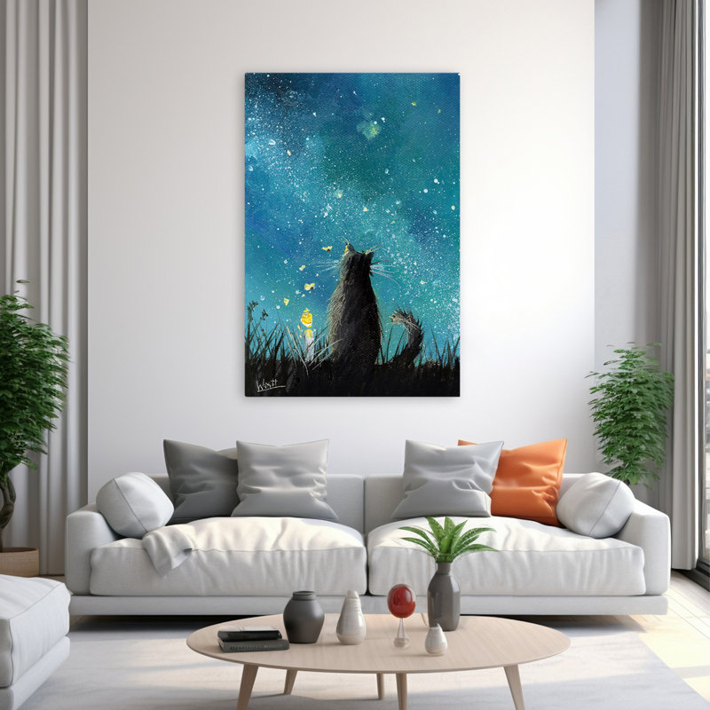 Regarder Felis 2 - animaux, art céleste, H 60 po x l 40 po
