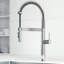 Robinet de cuisine à douchette rétractable 3 fonctions H 1 po Edison Pro-93689082