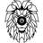Cianciulli Lion Flush Mounted Sconce
