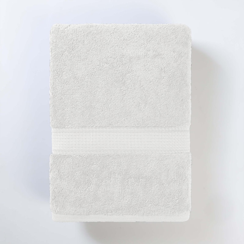 Serviette de bain en coton Payten Classic, Blanc