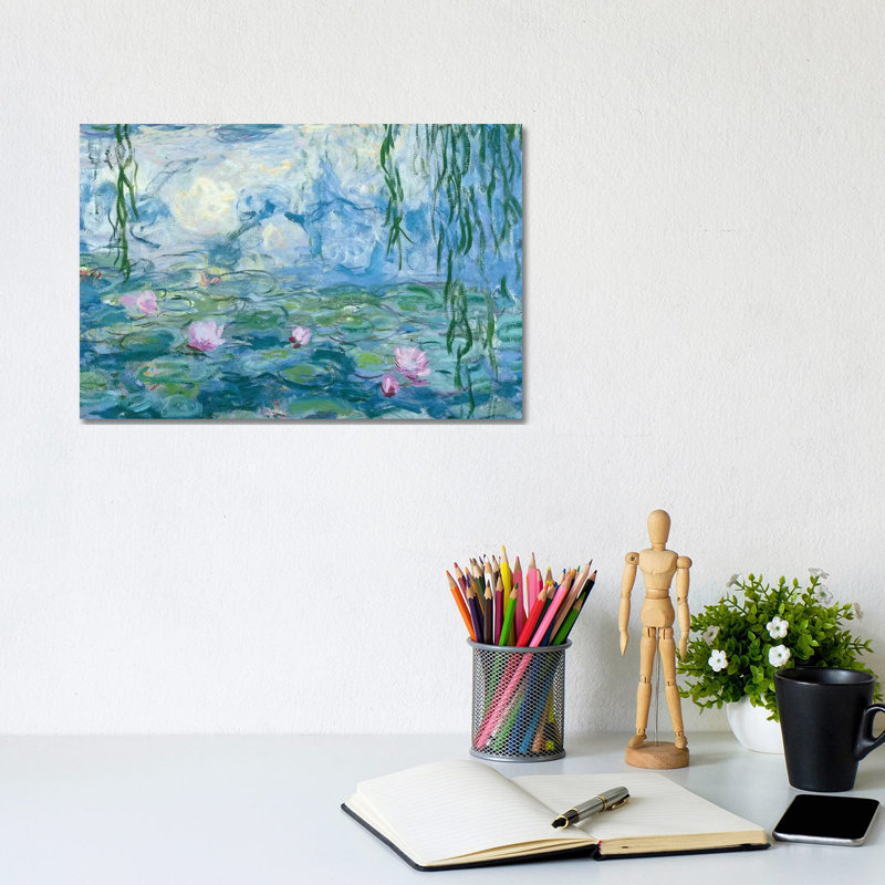 Nénuphars, 1916-19 - Giclée sur toile tendue avec châssis