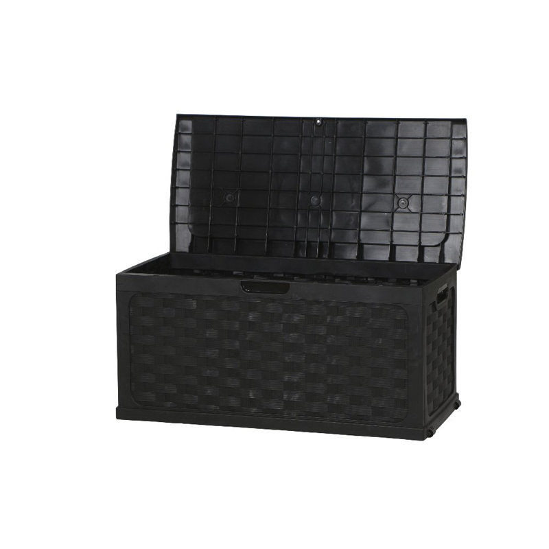 Samuel Alexander 116 cm W Lockable Deck Box in Black