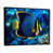 Black Floater Framed