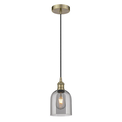 Edison Anacaren 1 Light 6" Cord Hung Pendant-616-G558