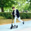 AIYAPLAY Kids Scooter, Foldable Kick Scooter, Adjustable Handlebar, Black
