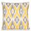 Loyd Ikat Square Throw Cushion Cover-1780563619