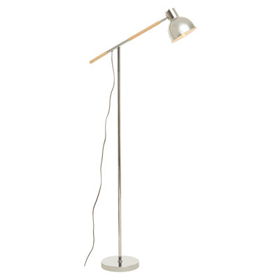 155cm Chrome Column Floor Lamp