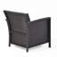 Mobilier d'extérieur 4 pièces St - brun + brun clair, fer de table