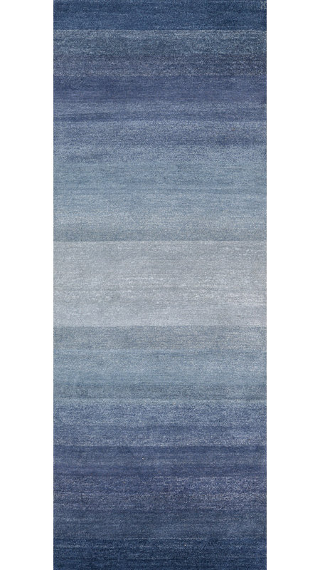 Fade Ombre Area Rug, Runner 3' x 8'
