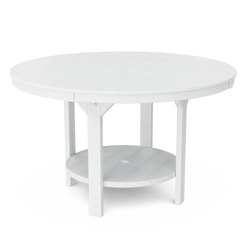 Table bistro Heritage 60 ", Blanc