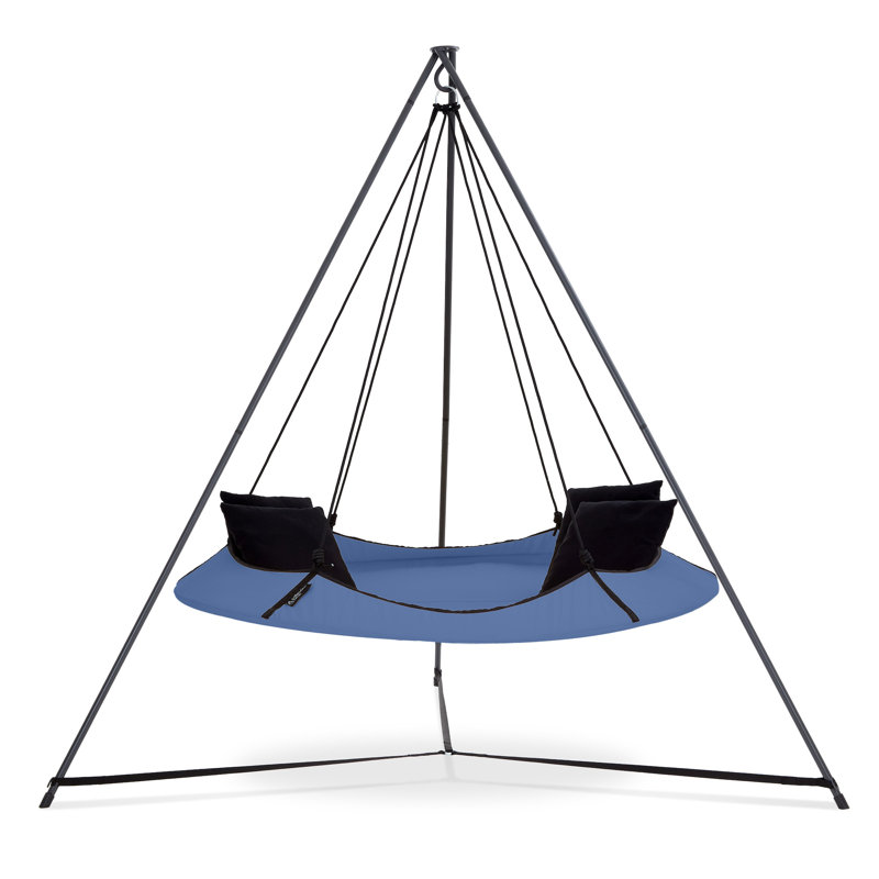 Double Classic Hammock with Stand, Ink Blue